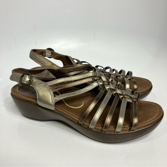 Dansko metallic sandals size 39 - Picture 1 of 8